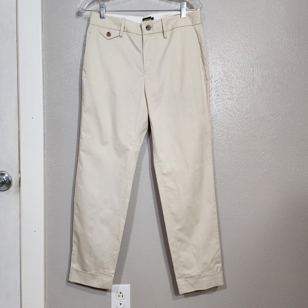 Ralph Lauren Rugby‎ Women's Pants Size 6 Cream Color Preppy